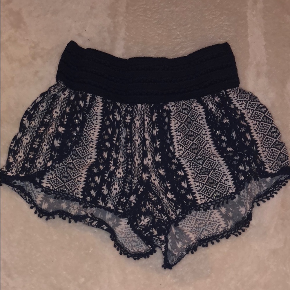 Black Fashion Design Shorts